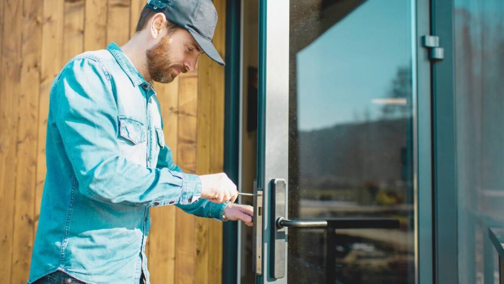 diy home lock replacement