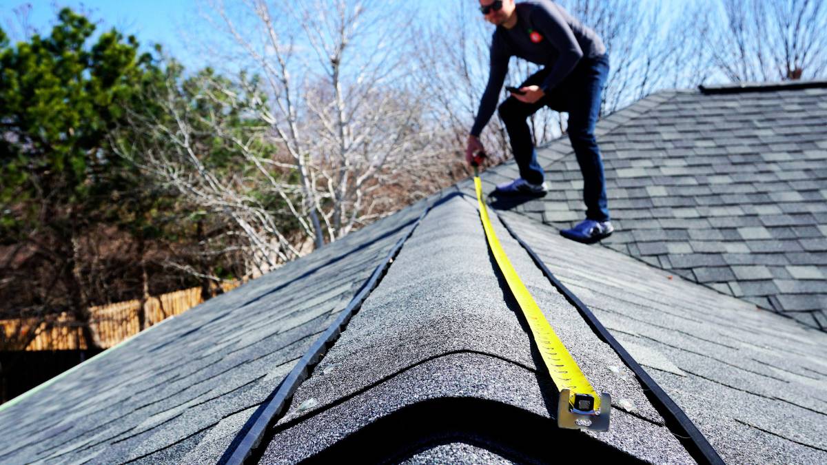 zinc roof strip installation