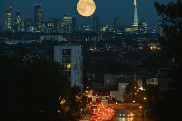 Brislington at night.